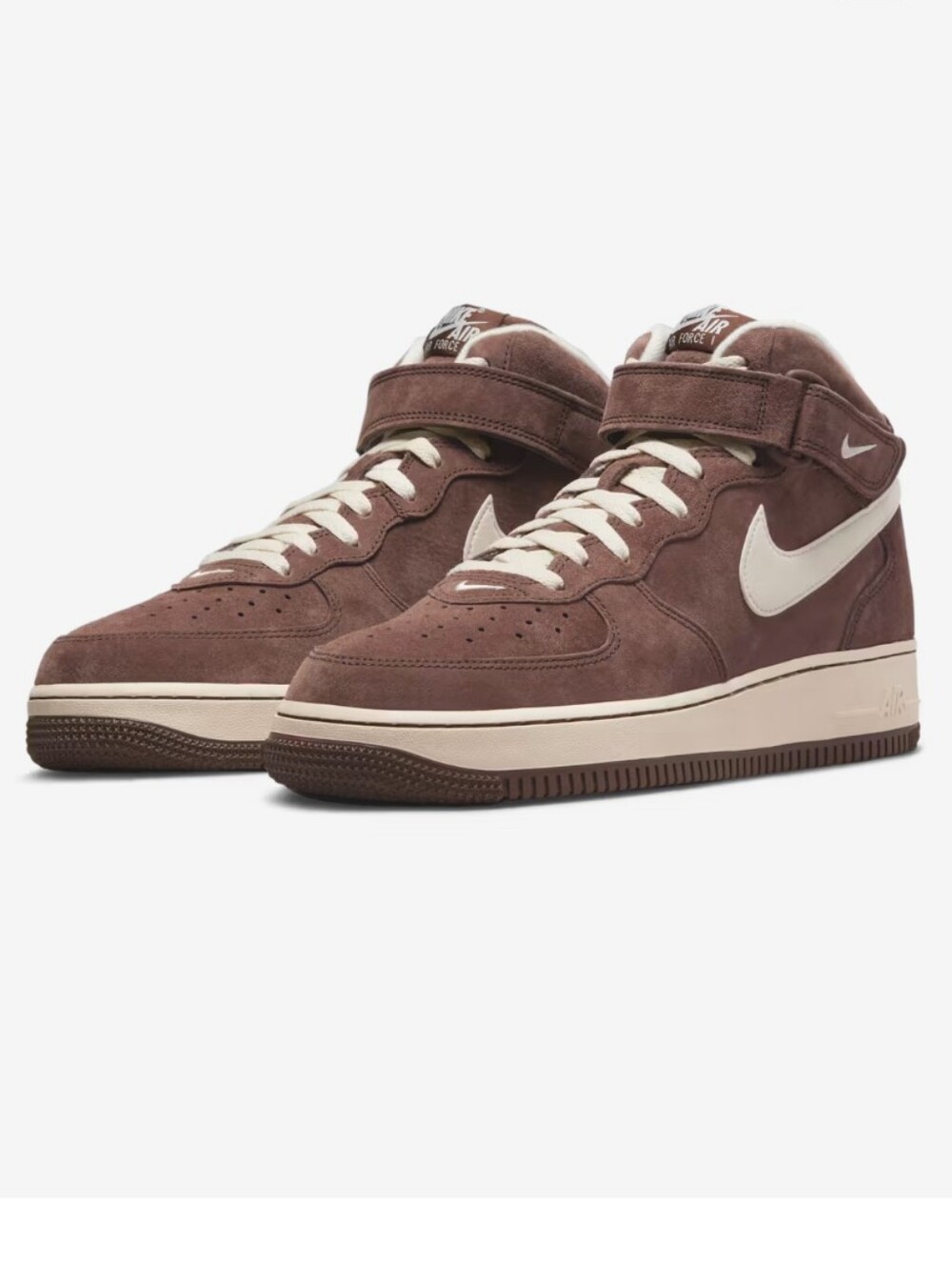 Nike Air Force 1 Mid Chocolate Size 6.5 Mens